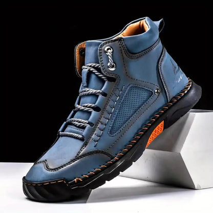 Men's Chukka Boots – Retro Style Lightweight PU Leather 5