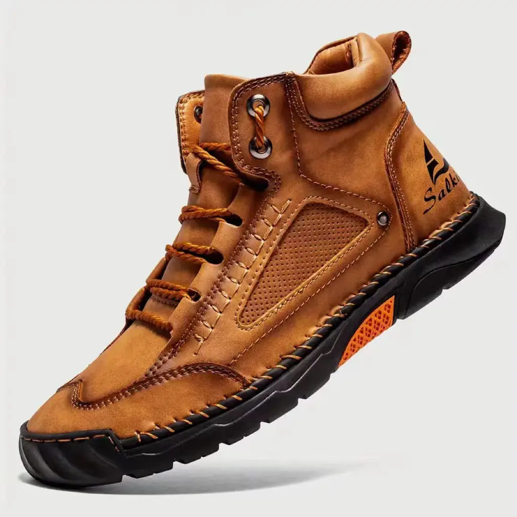 Men's Chukka Boots – Retro Style Lightweight PU Leather 1