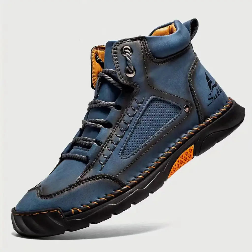 Men's Chukka Boots – Retro Style Lightweight PU Leather 8