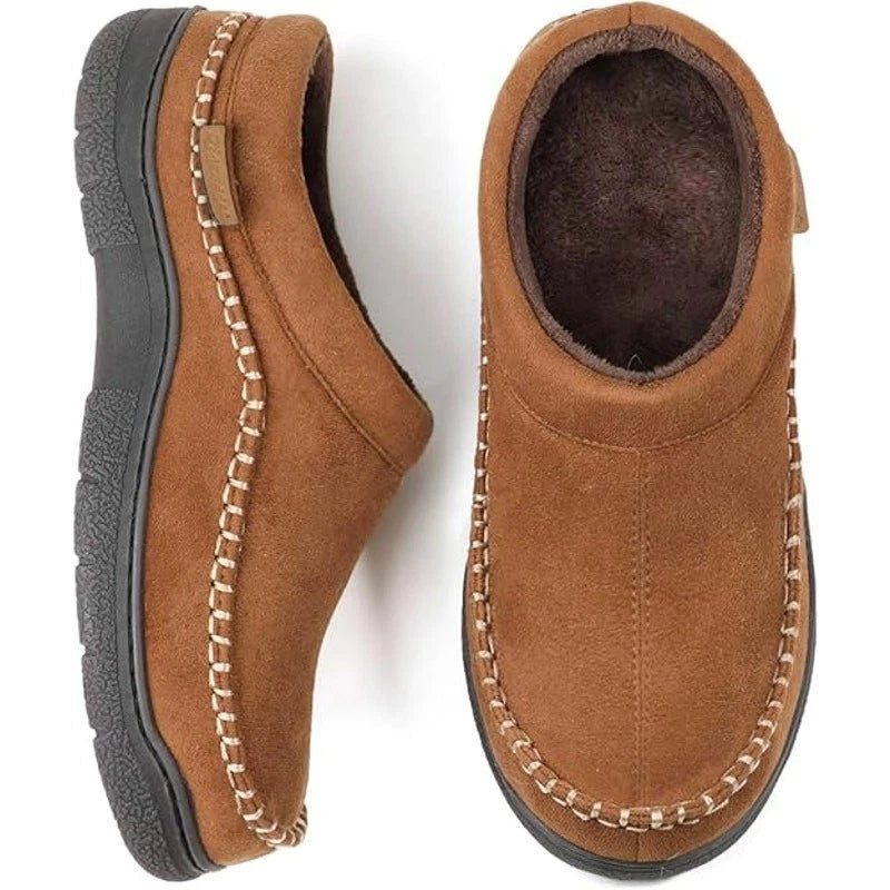 Alvaro Moccasin Slippers — Fleece-Lined Arch Support 5