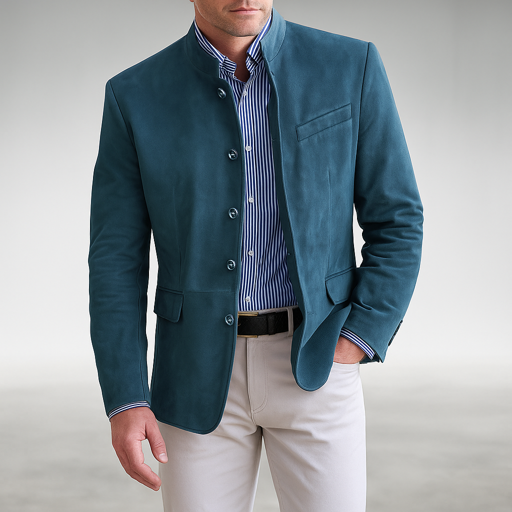 Adrian Button Cardigan for Men — Modern Casual Fit 4