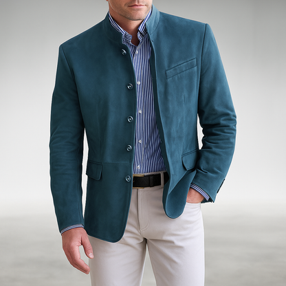 Adrian Button Cardigan for Men — Modern Casual Fit 4