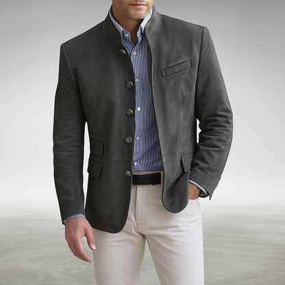 Adrian Button Cardigan for Men — Modern Casual Fit 1