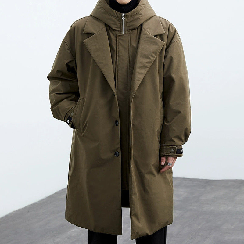 Darnell Trench Coat — Windproof Long-Line Winter Coat 2