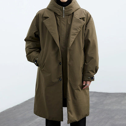 Darnell Trench Coat — Windproof Long-Line Winter Coat 2