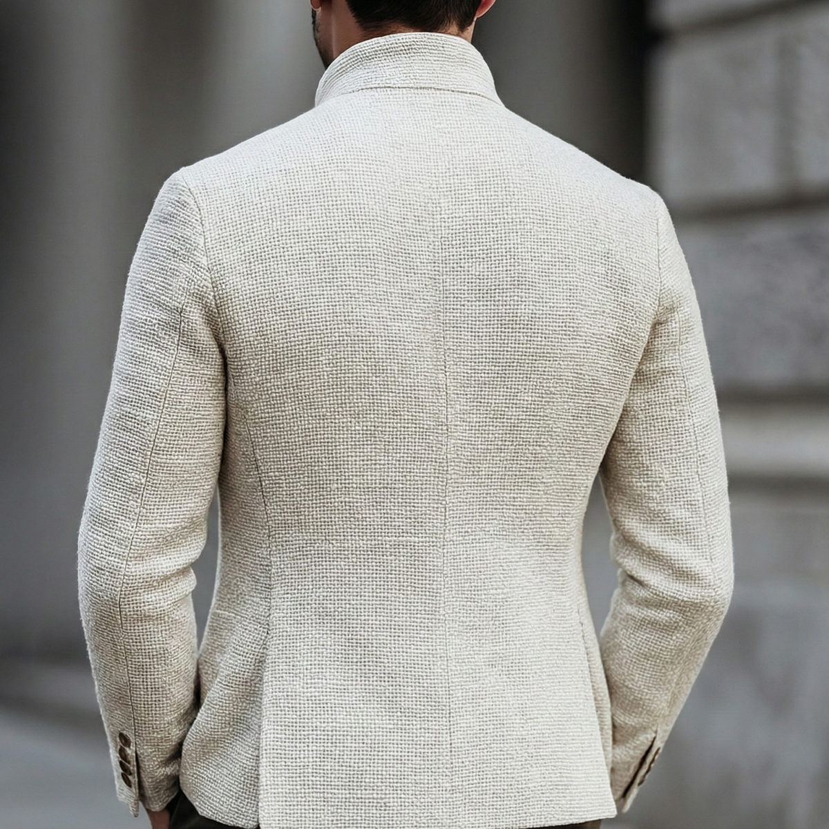Harold Single Breasted Cardigan — Refined Men's Knitwear 4