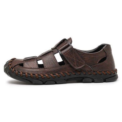Bruce Fisherman Leather Sandal — Waterproof Closed Toe 6