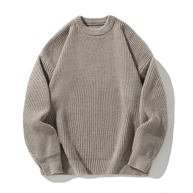Oslo Rib Sweater — Relaxed Fit Crewneck Knit 5
