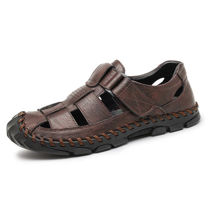 Bruce Fisherman Leather Sandal — Waterproof Closed Toe 5