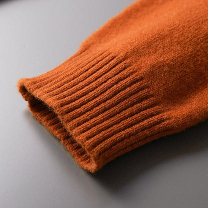 Radcliffe Merino Wool Turtleneck — Cable-Knit Sweater 6