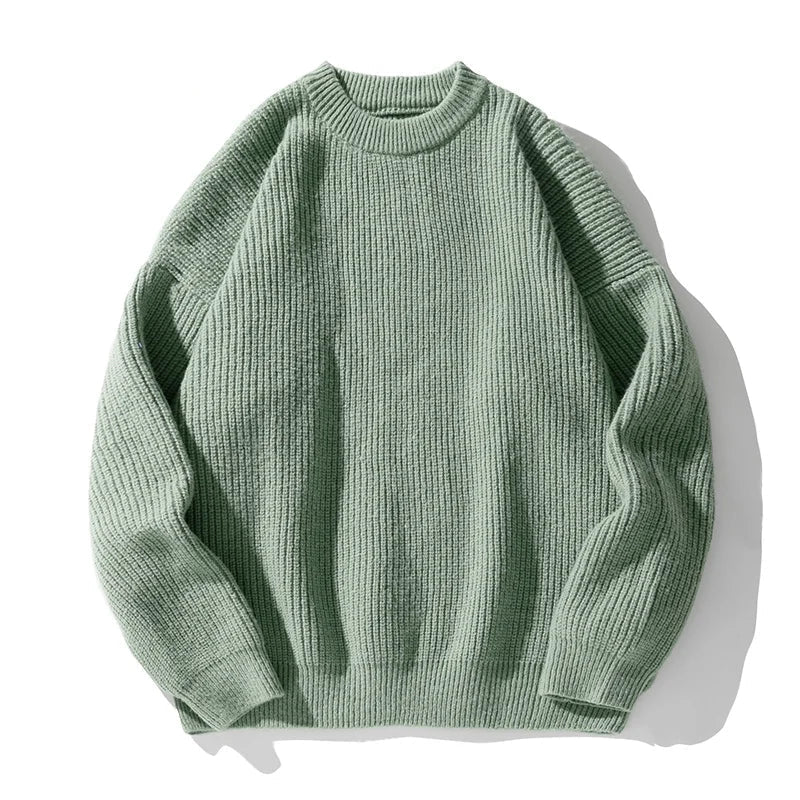 Oslo Rib Sweater — Relaxed Fit Crewneck Knit 1