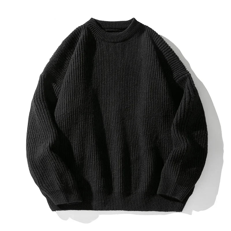 Oslo Rib Sweater — Relaxed Fit Crewneck Knit 4
