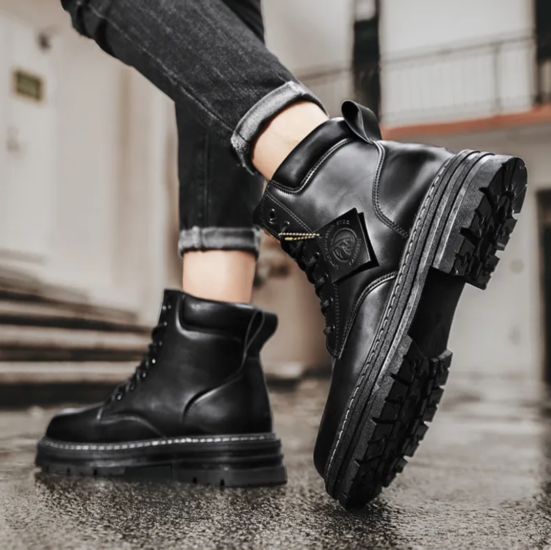 Timber™ Men's Comfort Lace-Up Boots — Posture Support 7