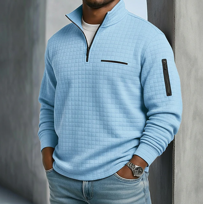 Men's Long Sleeve Waffle Shirt — Relaxed Fit, 9 Colors 2