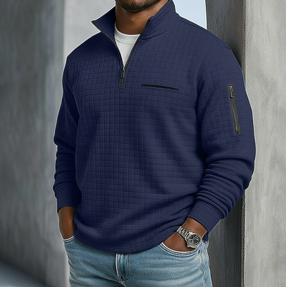 Men's Long Sleeve Waffle Shirt — Relaxed Fit, 9 Colors 8