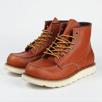Men's 6-Inch Moc-Toe Work Boots — Wide Width Available 3