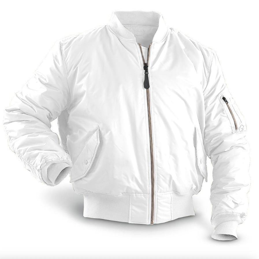 Men's Quilted Bomber Jacket — Zip & Warm Padded Lining 12