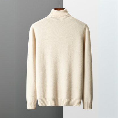 Radcliffe Merino Wool Turtleneck — Cable-Knit Sweater 9