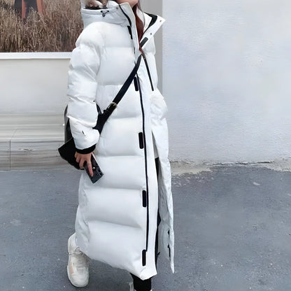 Women's Long Waterproof Winter Parka — Hooded Coat 4
