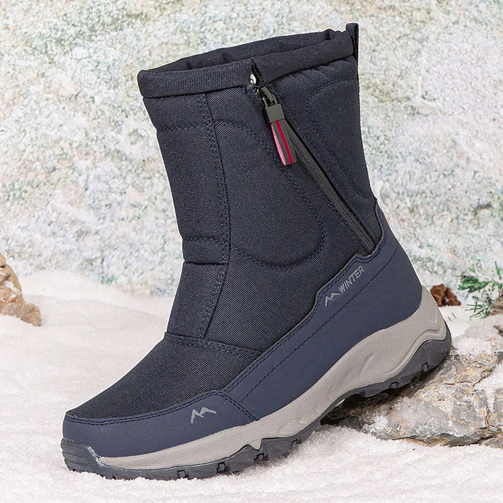 Men's Waterproof Snow Boots — Insulated Non-Slip Winter 1