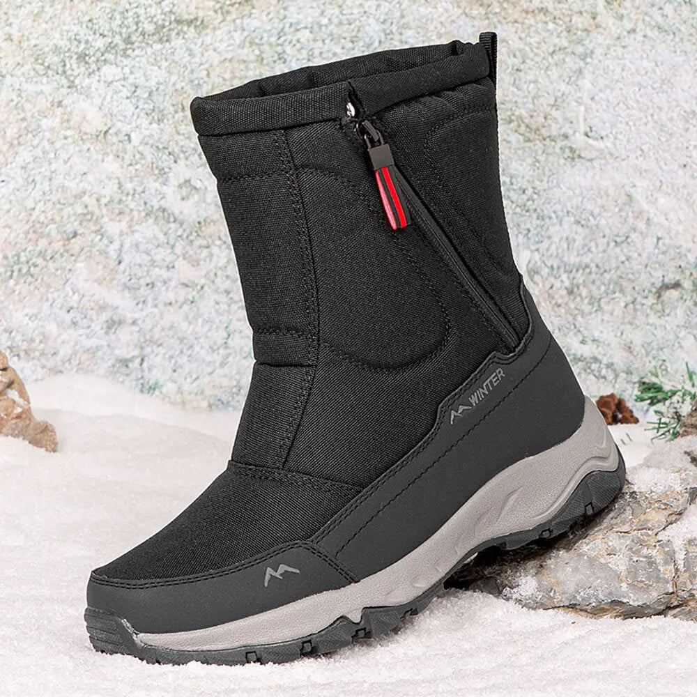 Men's Waterproof Snow Boots — Insulated Non-Slip Winter 3