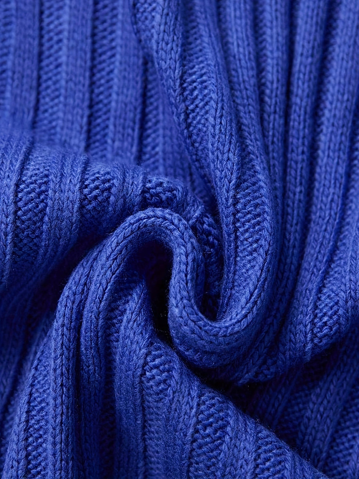 Ribbed Pullover Sweater — Relaxed High-Neck Comfort Knit 18