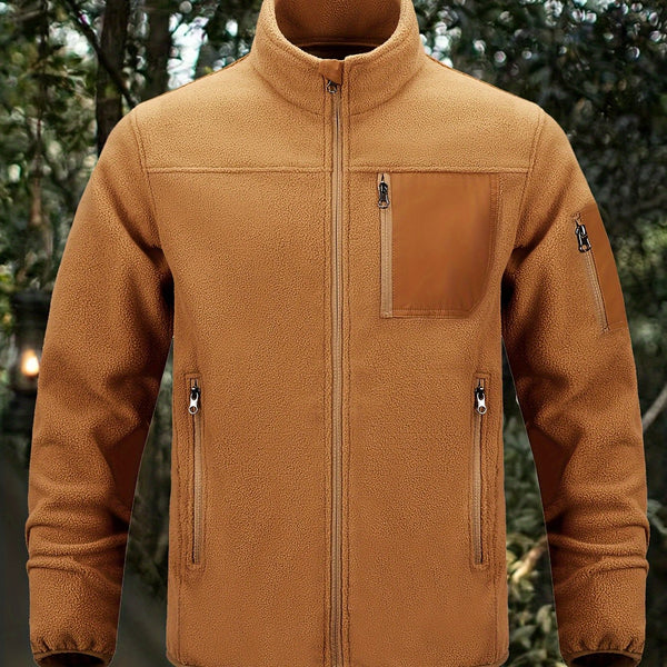 Rugged Full-Zip Outdoor Jacket — Insulated Everyday Wear 1