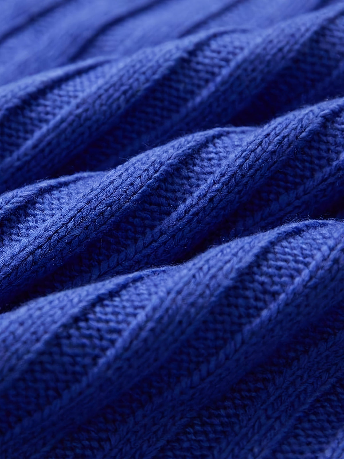 Ribbed Pullover Sweater — Relaxed High-Neck Comfort Knit 16