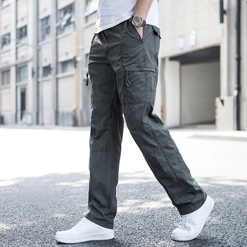 Men's Cargo Pants — Organic Cotton 4-Way Stretch Fit 1