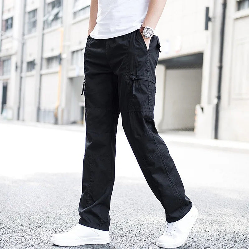 Men's Cargo Pants — Organic Cotton 4-Way Stretch Fit 8