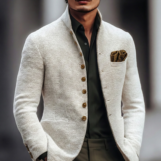 Harold Single Breasted Cardigan — Refined Men's Knitwear 1