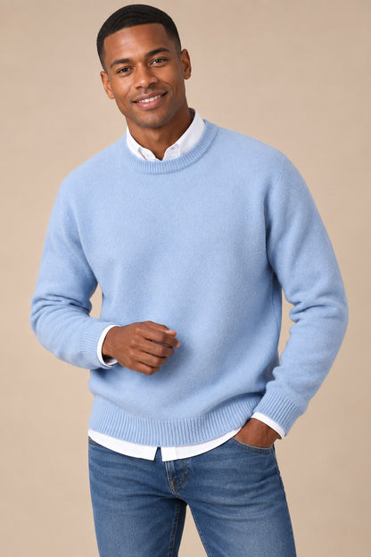 Classic Cashmere Sweater — 100% Pure Soft Lightweight Knit