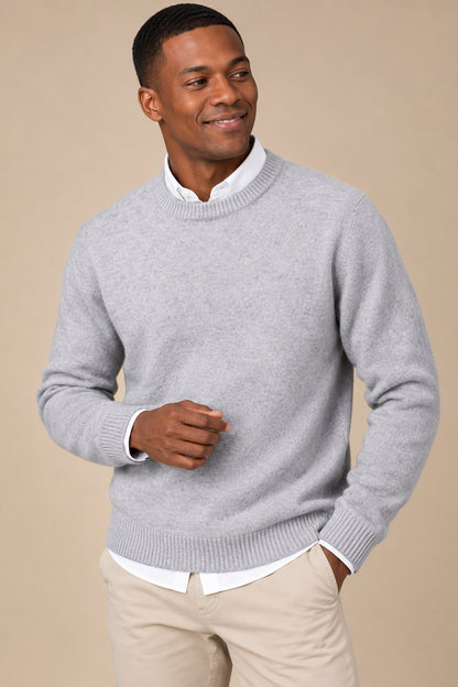 Classic Cashmere Sweater — 100% Pure Soft Lightweight Knit