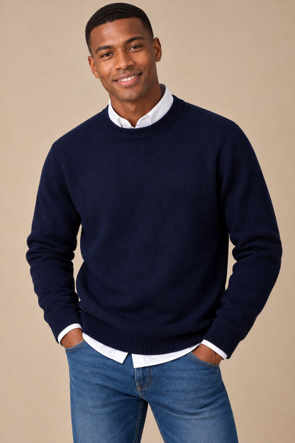 Classic Cashmere Sweater — 100% Pure Soft Lightweight Knit