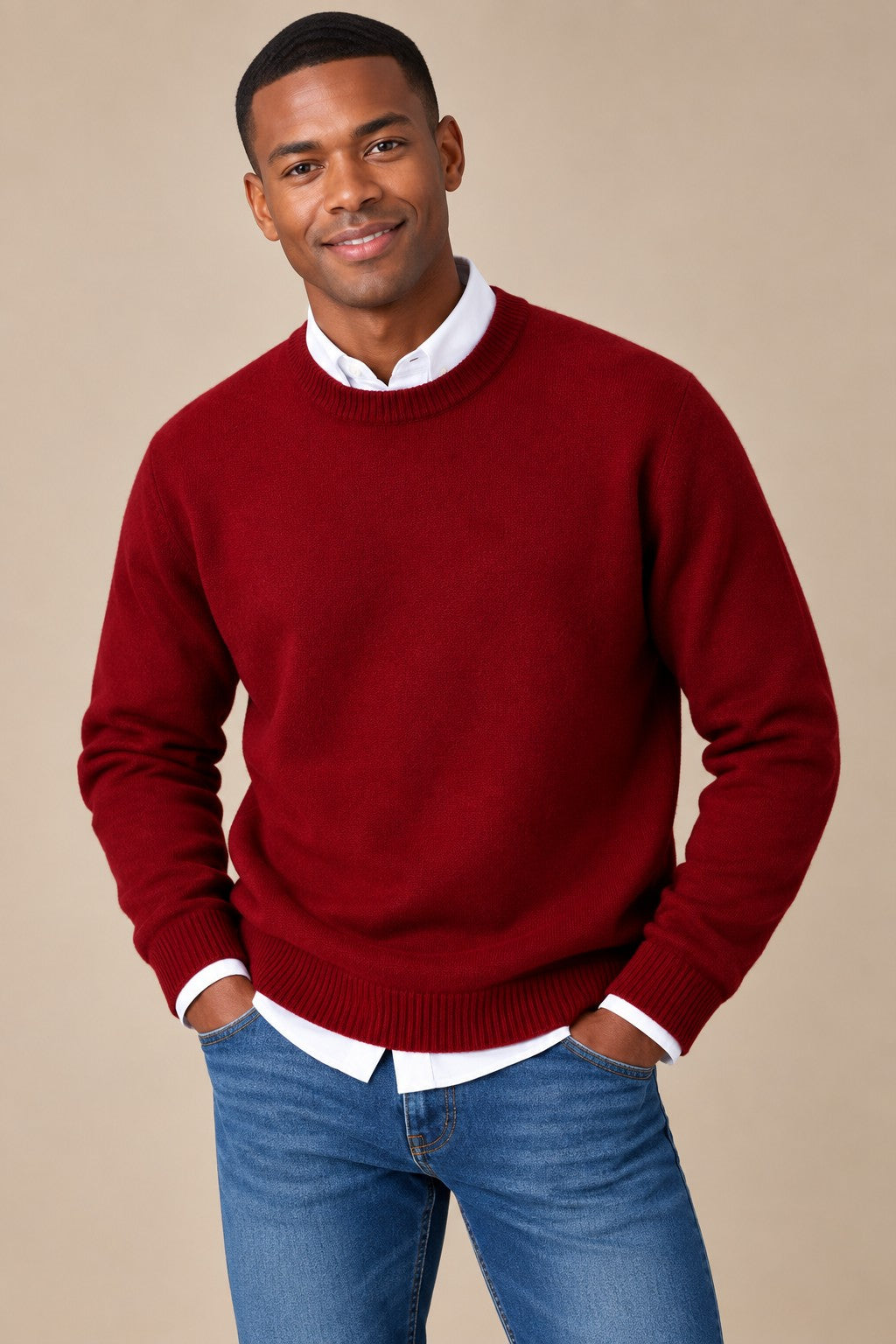Classic Cashmere Sweater — 100% Pure Soft Lightweight Knit