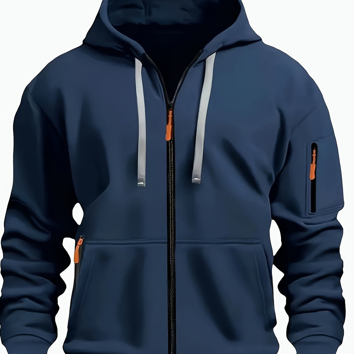 Griffin Everyday Full-Zip Hoodie — Soft & Versatile 11