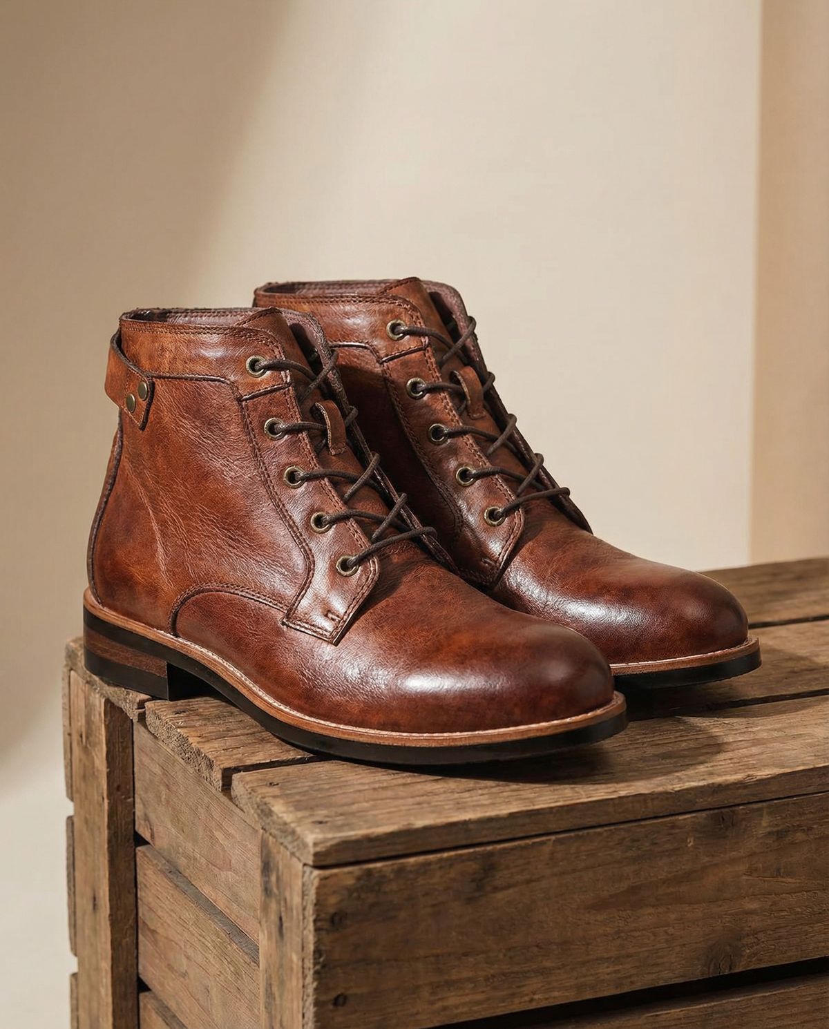 Men's Full-Grain Leather Boot — Durable Daily Work Boot 2