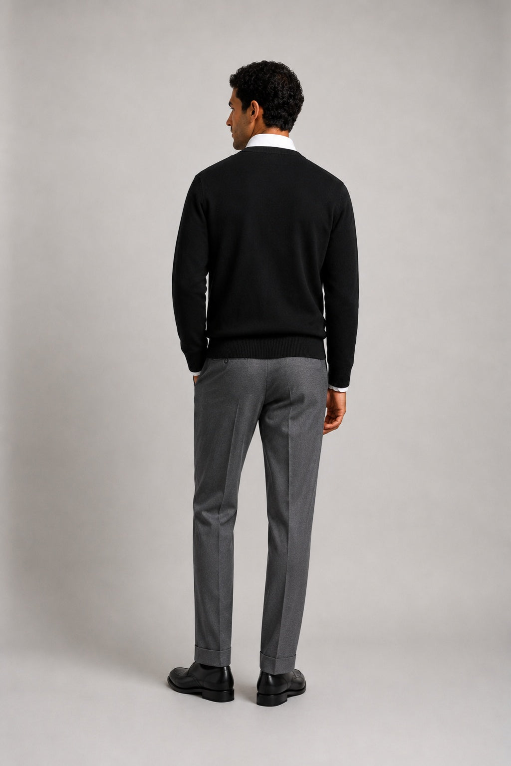 Hover Brothers - Men's - Cashmere Blend V-Neck Cardigan