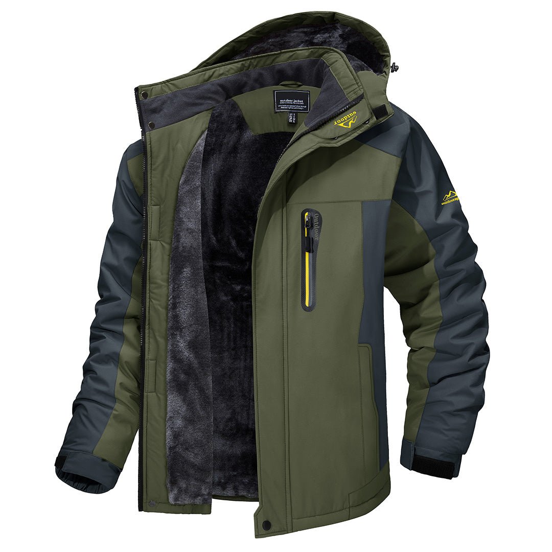 Men's Windbreaker Jacket — Waterproof Wind-Resistant Coat 1