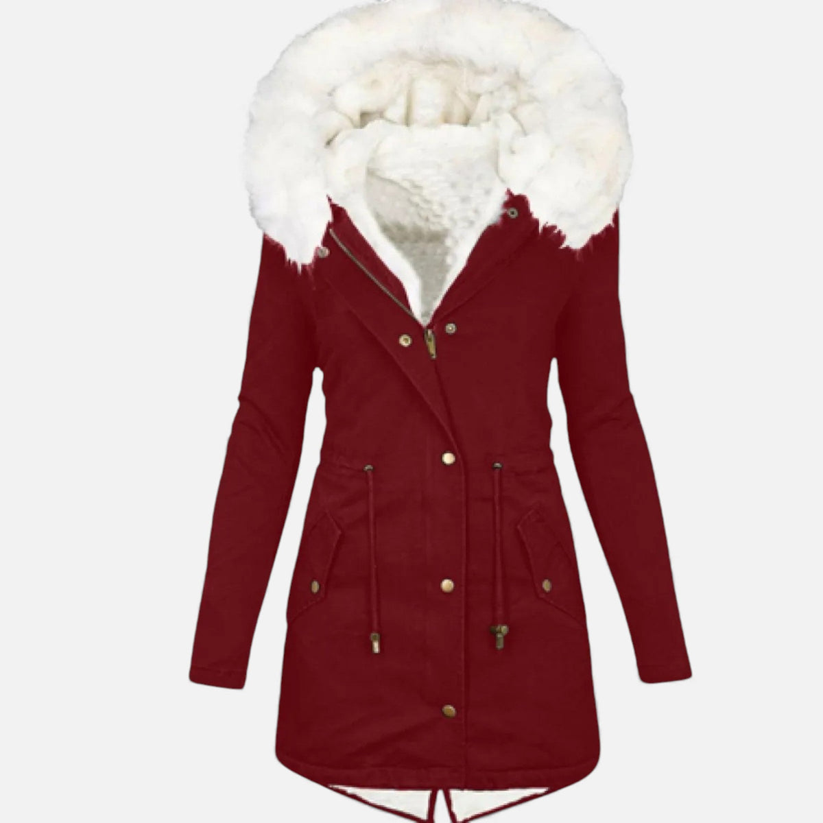 Women's Classic Padded Winter Jacket — White Collar Heritage 6