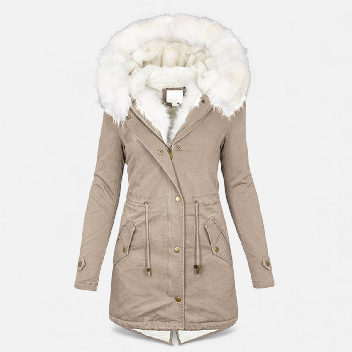 Women's Classic Padded Winter Jacket — White Collar Heritage 5