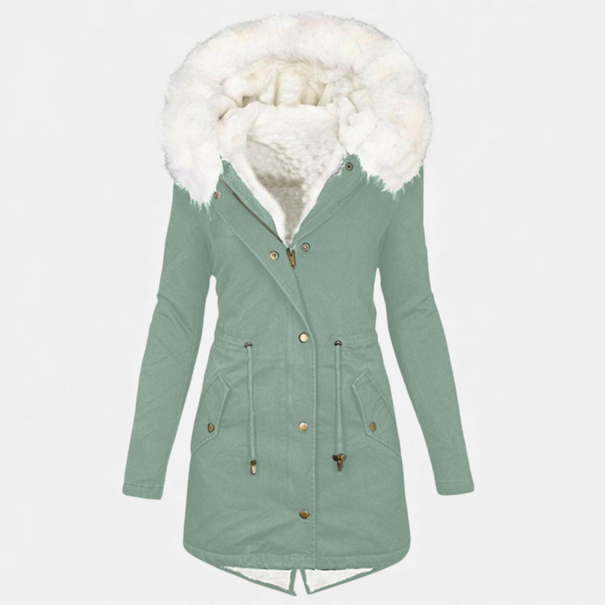 Women's Classic Padded Winter Jacket — White Collar Heritage 8
