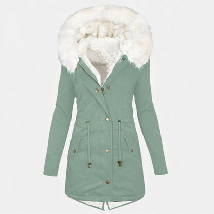 Women's Classic Padded Winter Jacket — White Collar Heritage 8