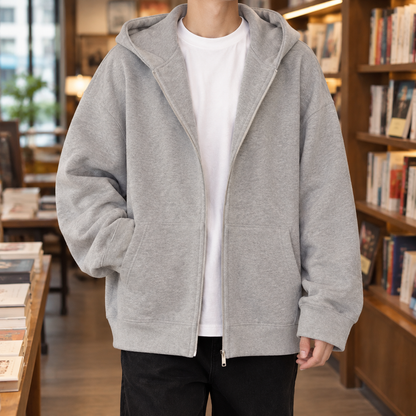 Archambault Oversized Zip Hoodie — Relaxed Fit Full Zip 1