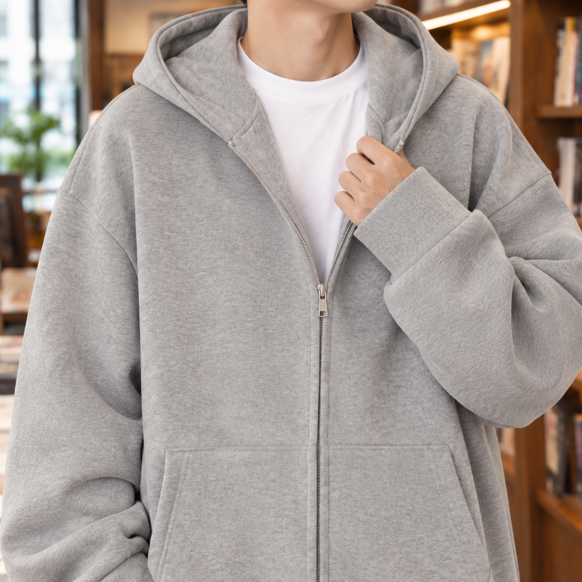 Archambault Oversized Zip Hoodie — Relaxed Fit Full Zip 2