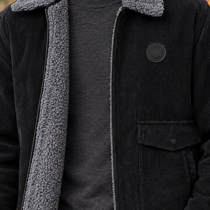 Dorian Fleece-Lined Jacket — Men's Zip-Up Winter Coat 2