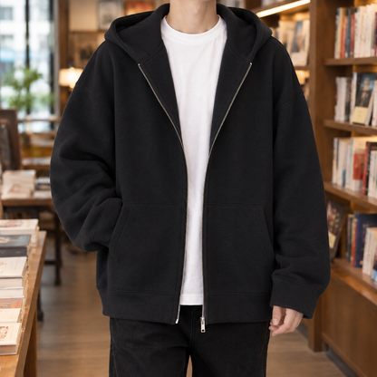 Archambault Oversized Zip Hoodie — Relaxed Fit Full Zip 3