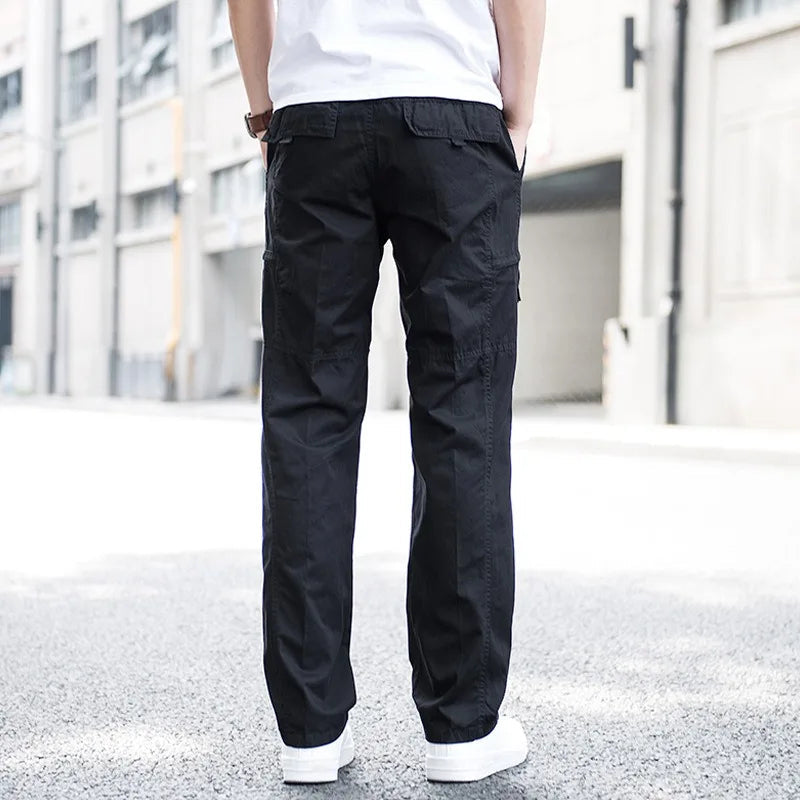 Men's Cargo Pants — Organic Cotton 4-Way Stretch Fit 4