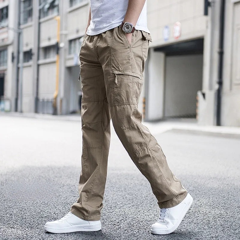 Men's Cargo Pants — Organic Cotton 4-Way Stretch Fit 7