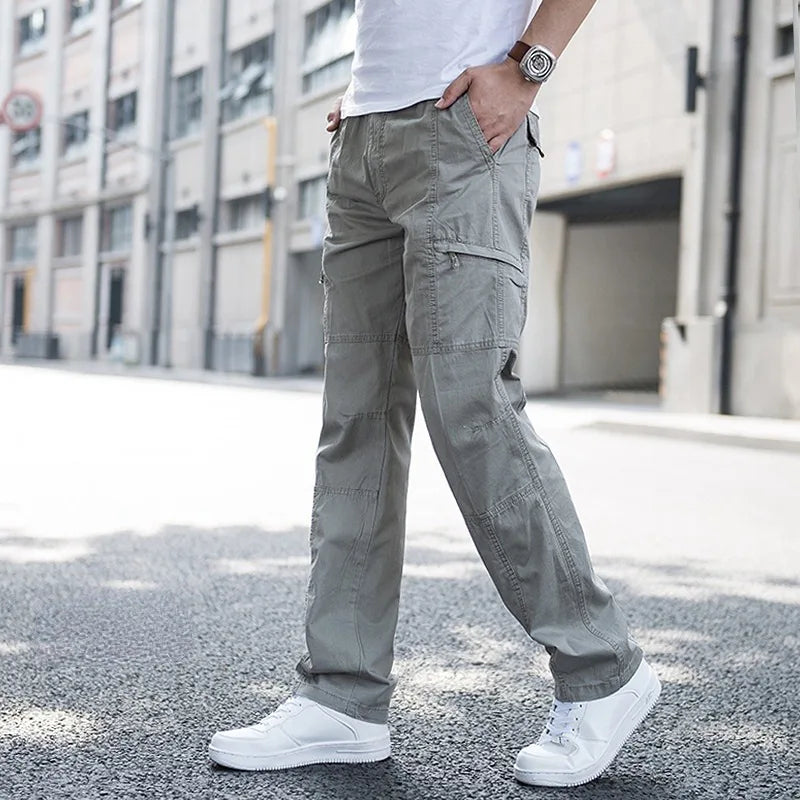 Men's Cargo Pants — Organic Cotton 4-Way Stretch Fit 5